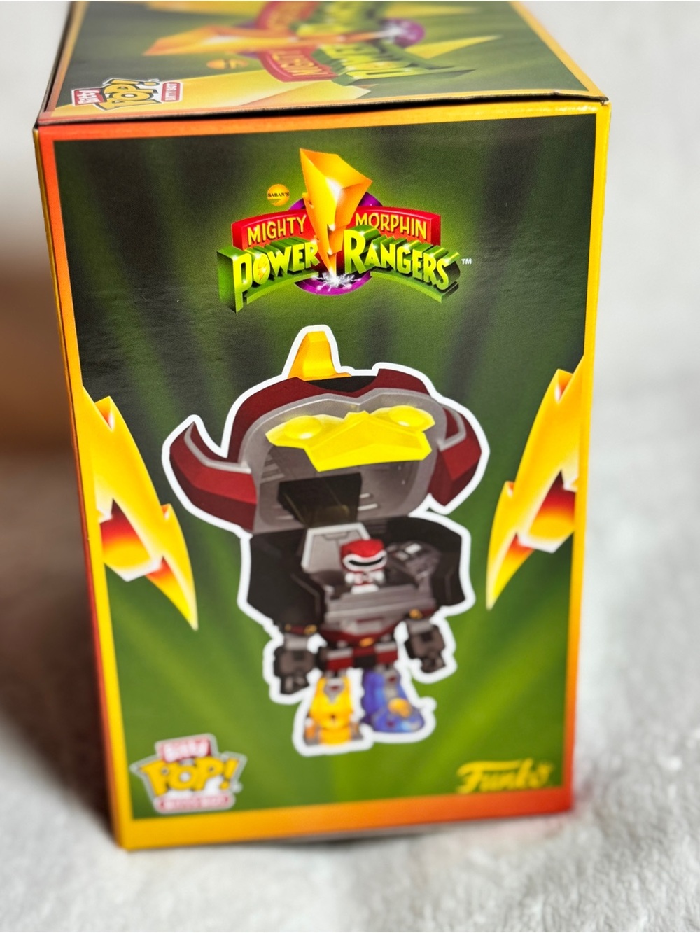 Funko Bitty Pop Bitty Bot! Megazord with Red Ranger Power Rangers 2pc NEW in Box - Picture 6 of 7
